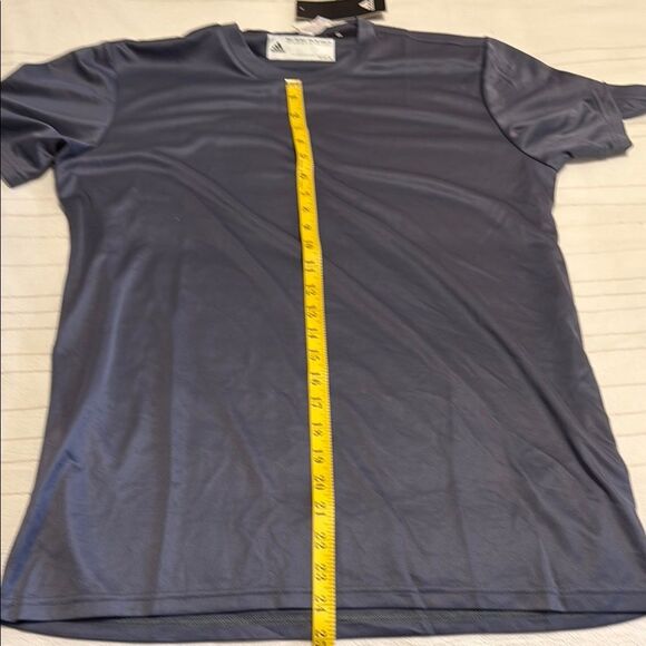 Adidas Blue Short Sleeve Tee - Picture 4 of 5